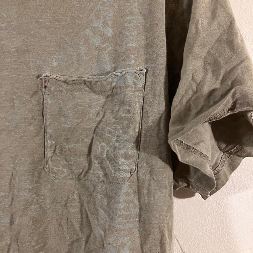 Nautica Jeans Co Y2K Distressed T-shirt - Picture 2 of 4